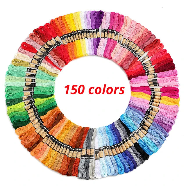Multicolor Embroidery Thread