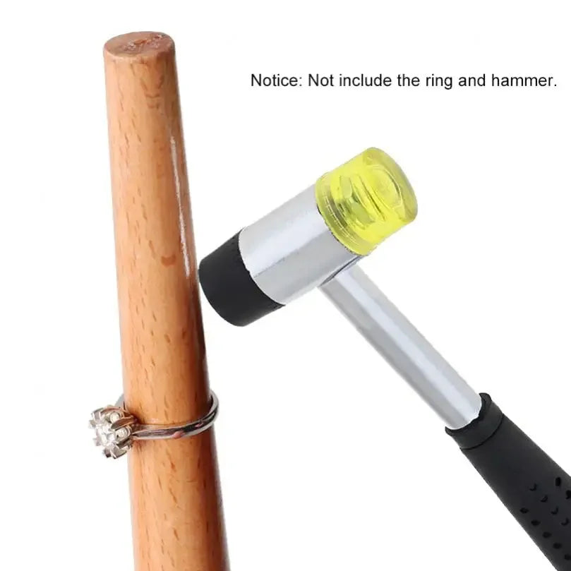 Wood Ring Stick for Finger Ring Jewelry