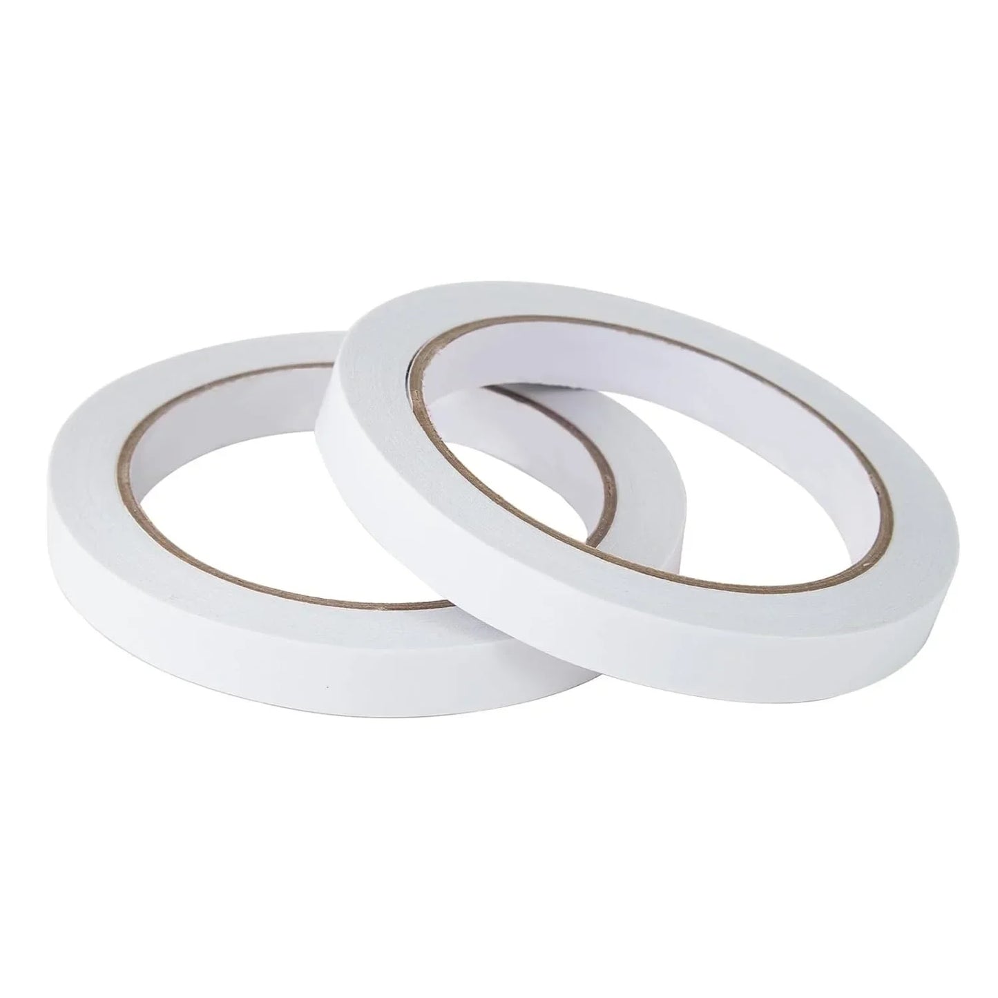 1/4" 2 rolls of double-sided tape, card making, gift wrapping, office, school stationery, household items (width: 6mm)