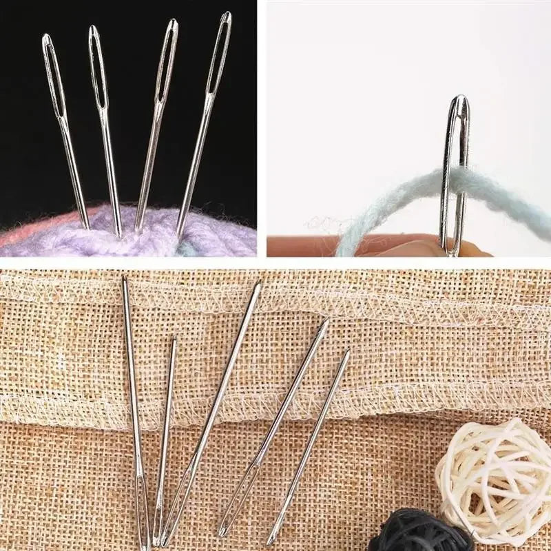 9 PCS Large Eye Blunt Needles
