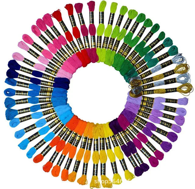 Multicolor Embroidery Thread