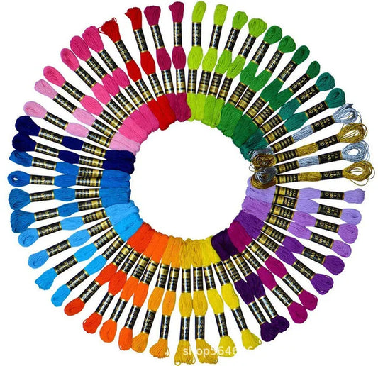 Multicolor Embroidery Thread