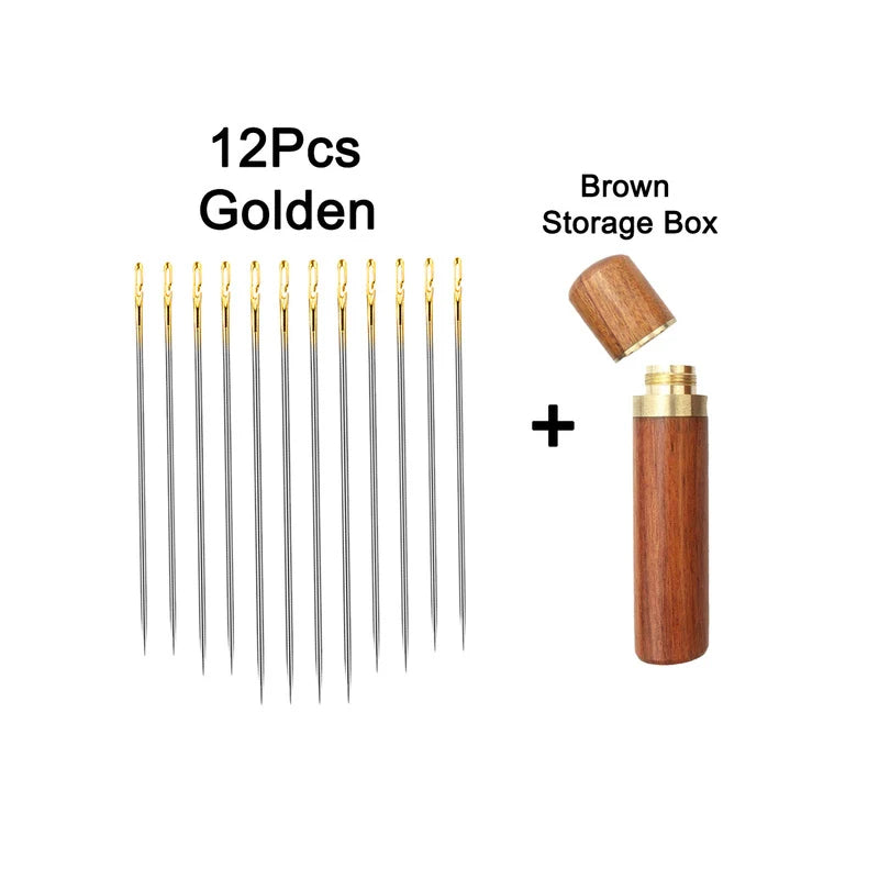 12 Pcs Blind Needle Side Hole