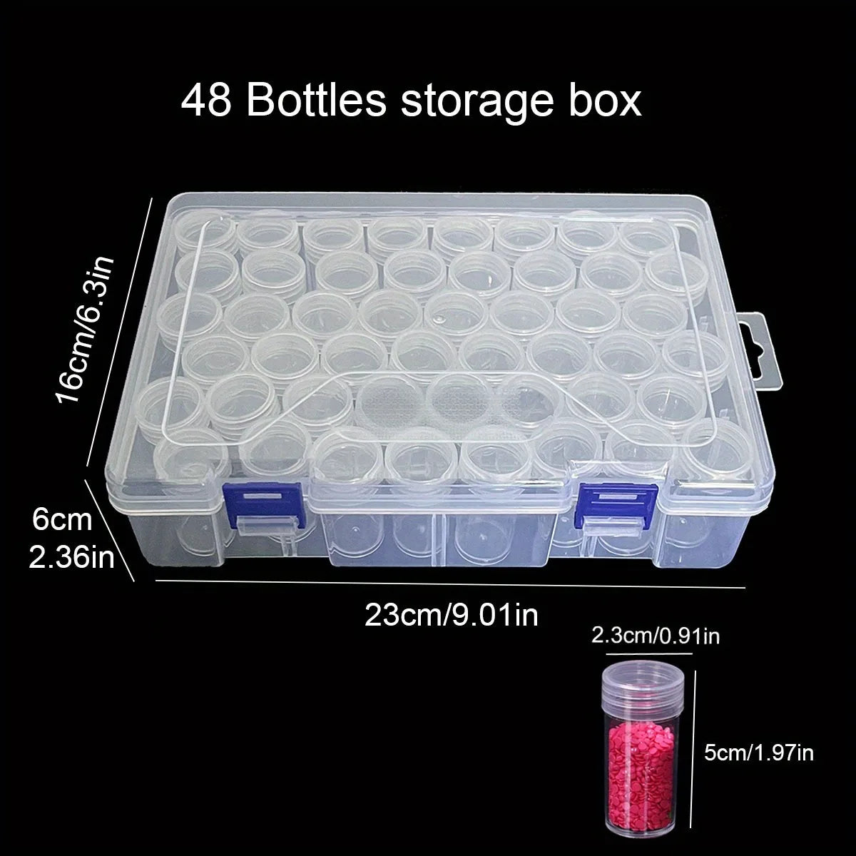 Plastic Storage Box for Diamond Painting