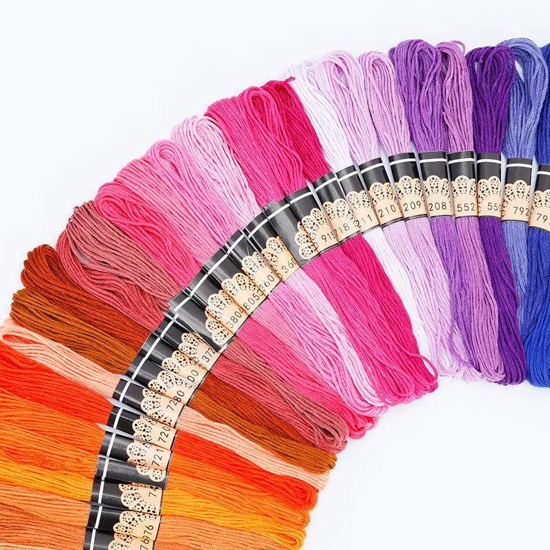 Multicolor Embroidery Thread