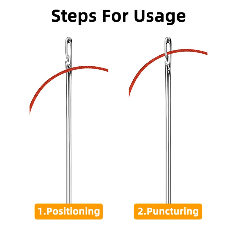 12 Pcs Blind Needle Side Hole
