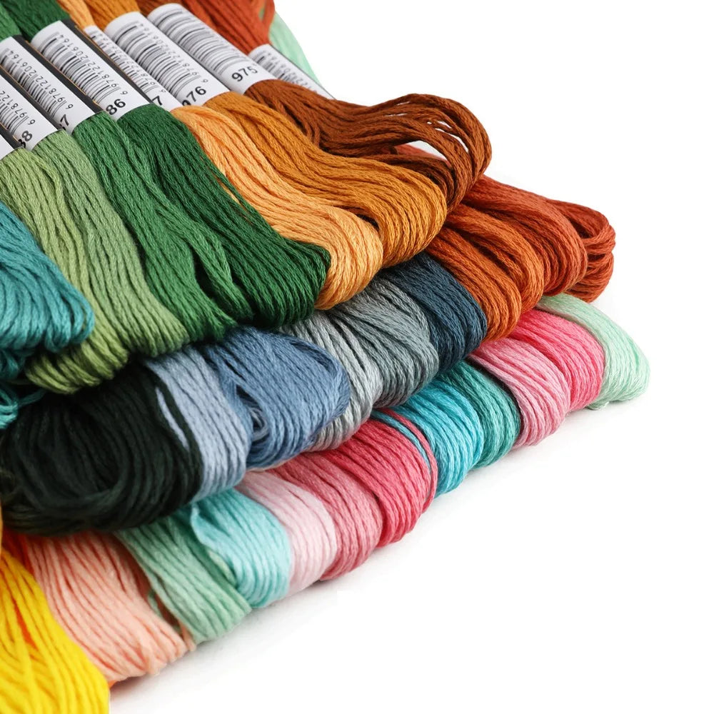 Multicolor Embroidery Thread