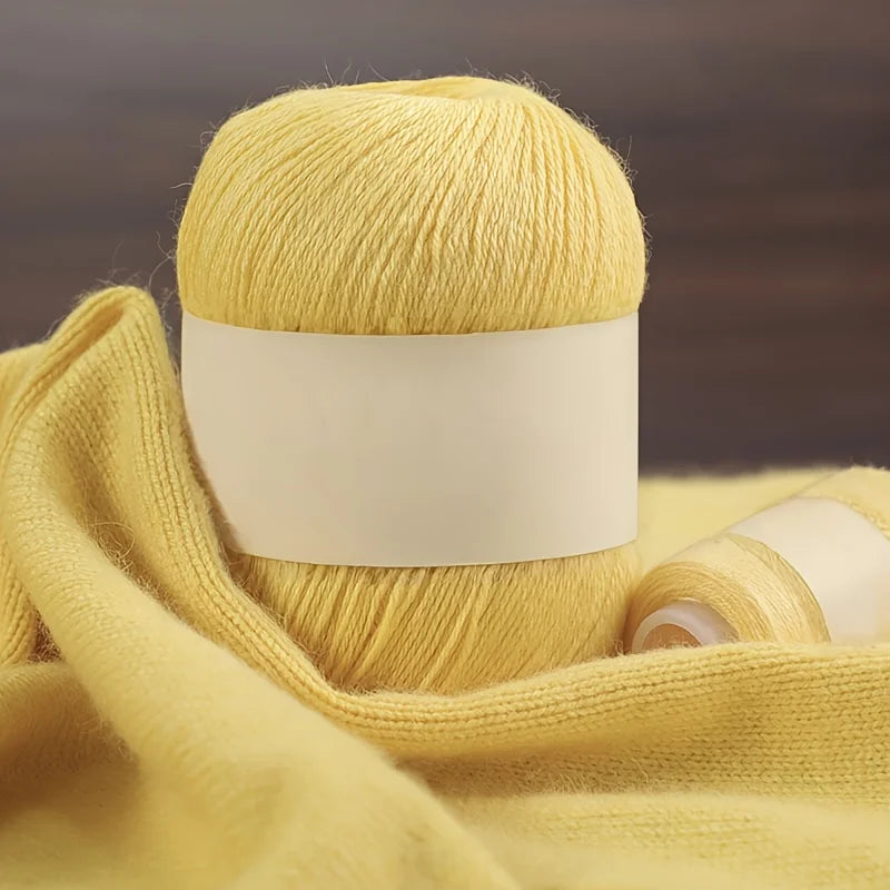 6 Pairs 100% Cashmere Soft Yarn 10.58oz+4.23oz - For Crochet Knitting Hats Clothing