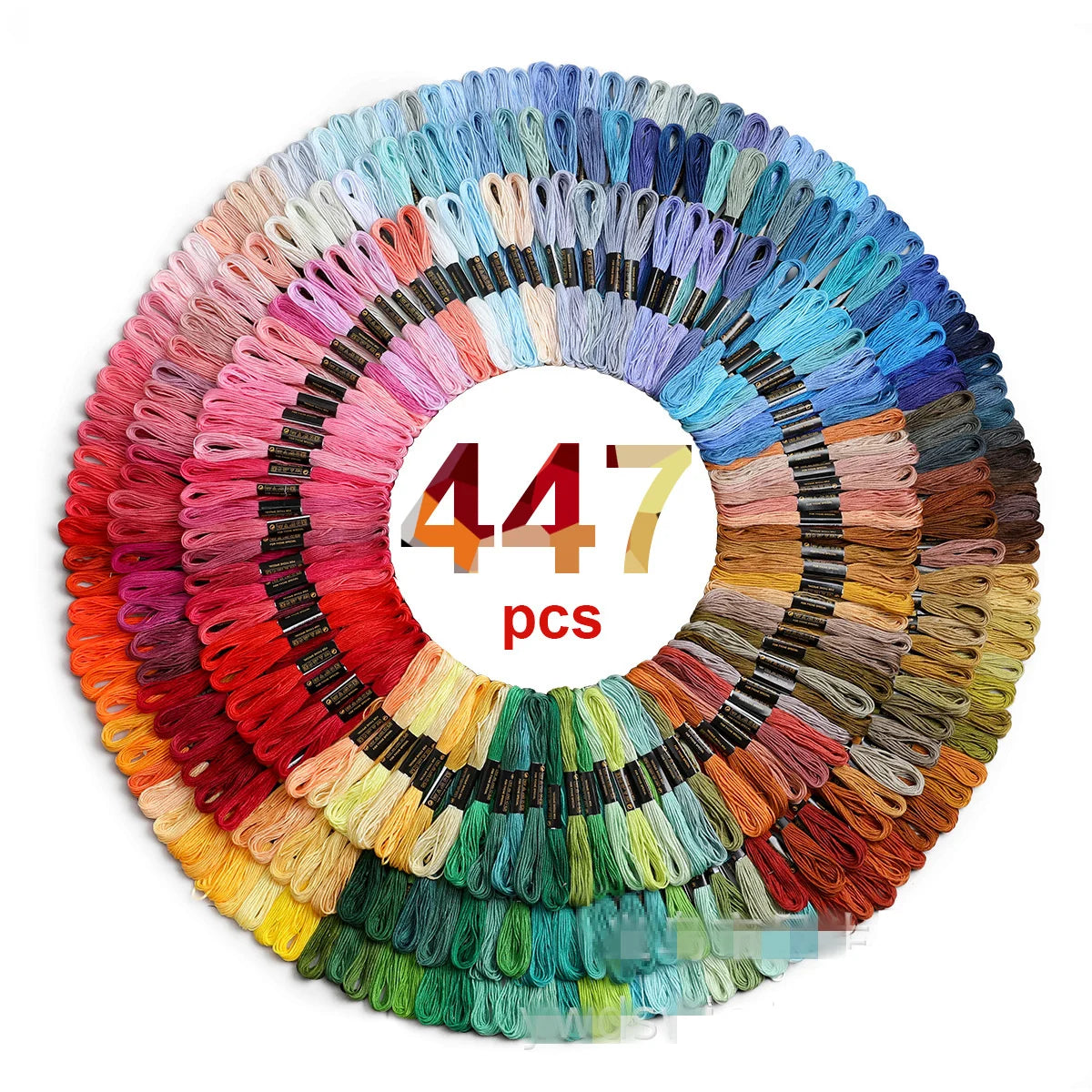 Multicolor Embroidery Thread