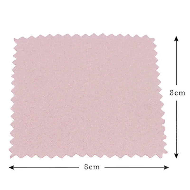 50 PCS Silver Polishing Cloth