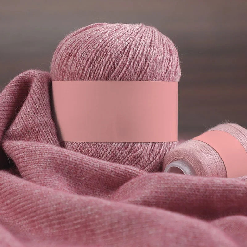 6 Pairs 100% Cashmere Soft Yarn 10.58oz+4.23oz - For Crochet Knitting Hats Clothing